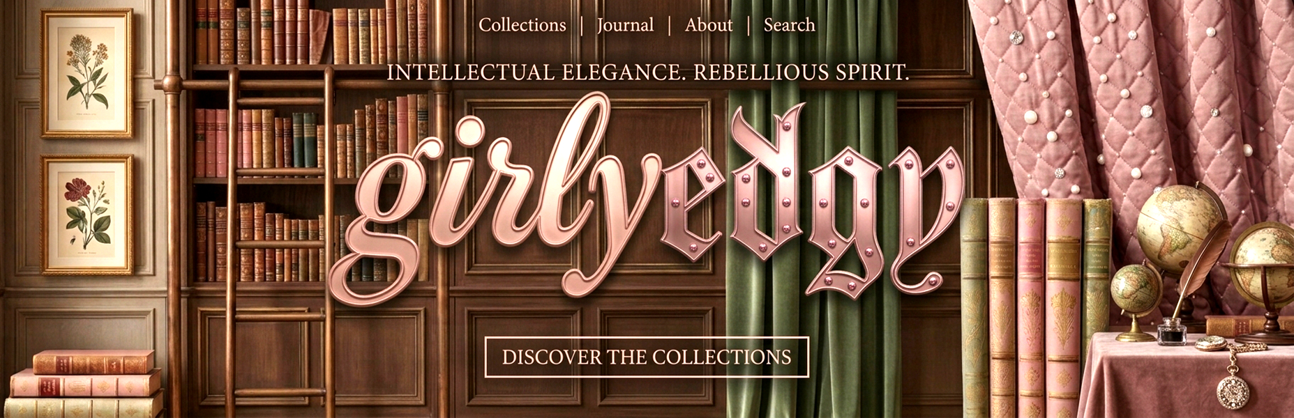 Girly Yet Edgy Banner