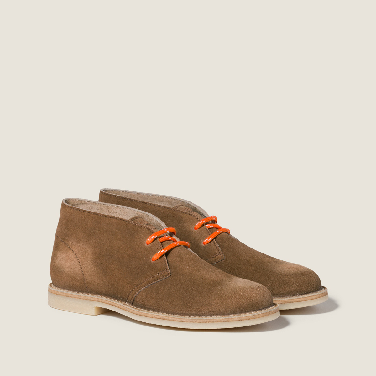 Miu Miu Delave Suede Chukka Boots Cinnamon Miu Miu Delave Suede Chukka Boots Cinnamon