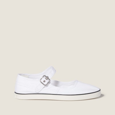 Miu Miu Drill Ballerinas White Miu Miu Drill Ballerinas White