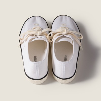 Miu Miu Drill Sneakers White Miu Miu Drill Sneakers White