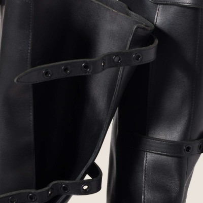 Miu Miu Leather Boots Black Miu Miu Leather Boots Black