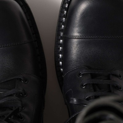 Miu Miu Leather Boots Black Miu Miu Leather Boots Black