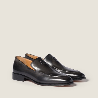 Miu Miu Leather Loafers Black Miu Miu Leather Loafers Black
