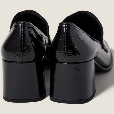 Miu Miu Naplak Loafers Black Miu Miu Naplak Loafers Black