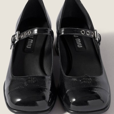 Miu Miu Naplak Pumps Black Miu Miu Naplak Pumps Black