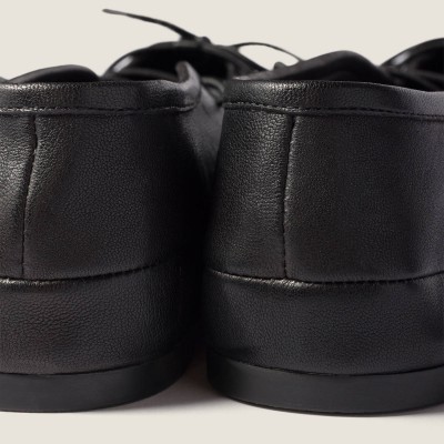 Miu Miu Nappa Leather Ballerinas Black Miu Miu Nappa Leather Ballerinas Black