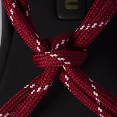 Miu Miu Riviere Cord And Leather Sandals Amaranth Red Miu Miu Riviere Cord And Leather Sandals Amaranth Red