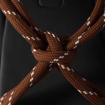Miu Miu Riviere Cord And Leather Sandals Tobacco Miu Miu Riviere Cord And Leather Sandals Tobacco