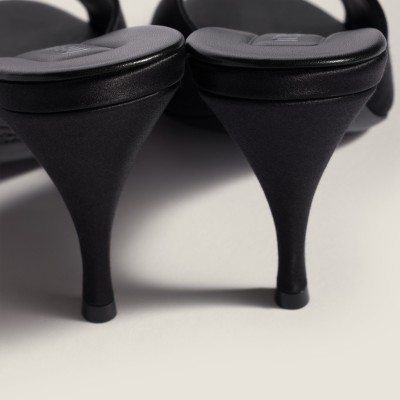 Miu Miu Satin Sandals Black Miu Miu Satin Sandals Black