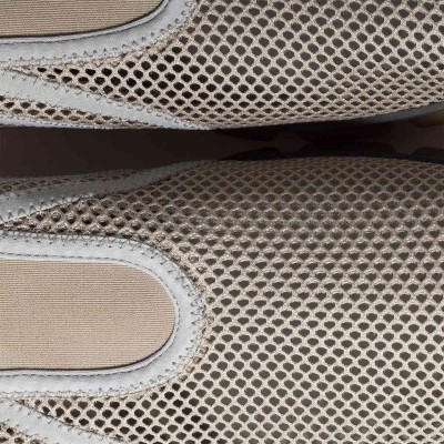 Miu Miu Technical Mesh Fabric Sneakers Steel Gray
