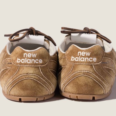 New Balance X Miu Miu 530 Sl Delave Suede Ballerinas Cinnamon New Balance X Miu Miu 530 Sl Delave Suede Ballerinas Cinnamon