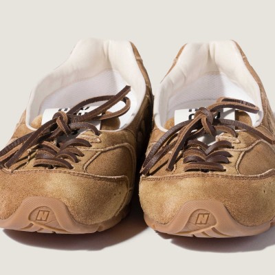 New Balance X Miu Miu 530 Sl Delave Suede Ballerinas Cinnamon New Balance X Miu Miu 530 Sl Delave Suede Ballerinas Cinnamon