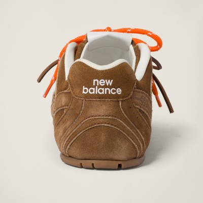 New Balance X Miu Miu 530 Sl Suede Sneakers Cinnamon New Balance X Miu Miu 530 Sl Suede Sneakers Cinnamon